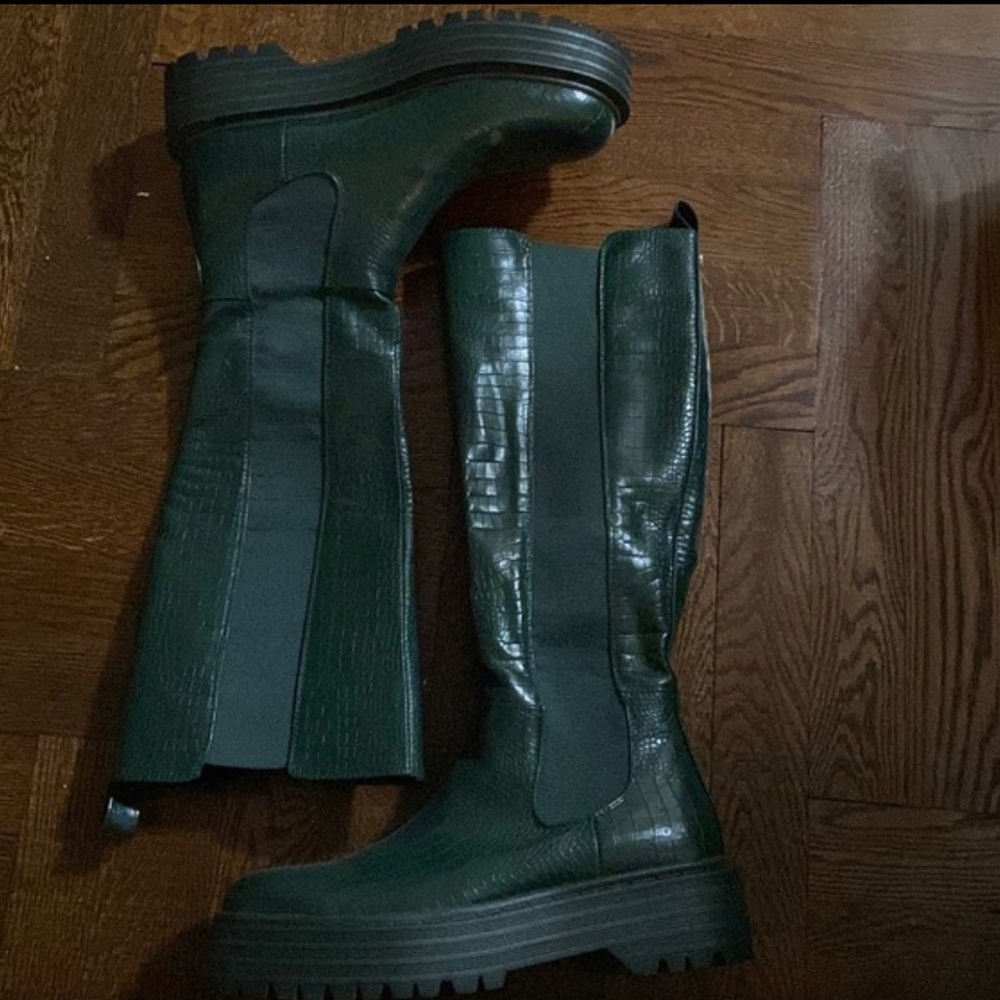 Tall Chunky Boots